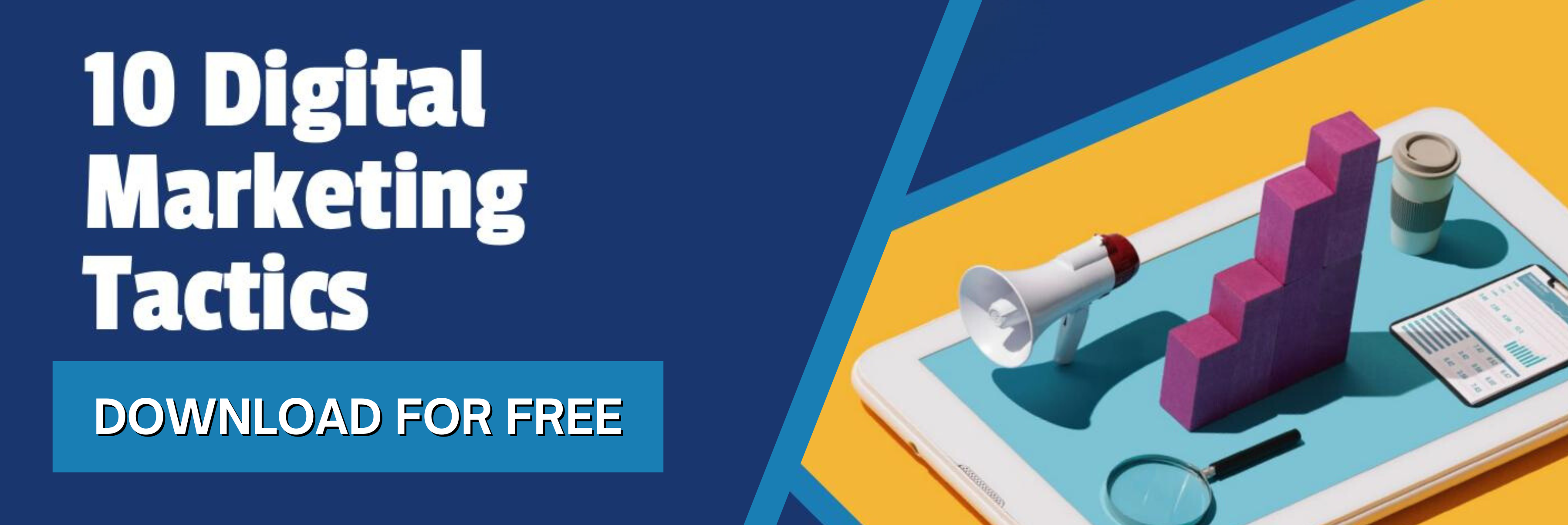 10 Digital Marketing Tactics logo and banner that reads download for free